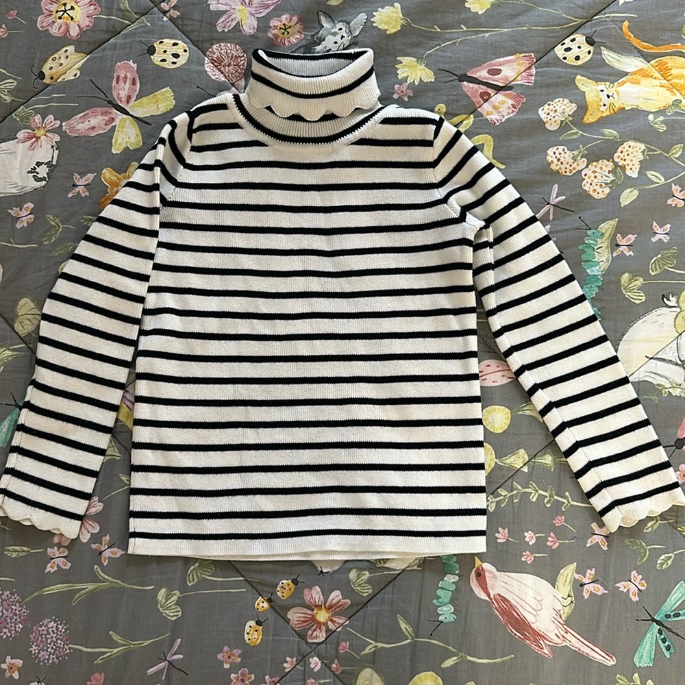 Jacadi Girl Turtle Neck Sweater